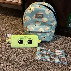 Star Wars The Child Mini backpack set